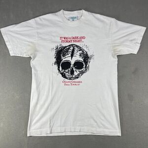 Grateful Dead Online Ceramics Fall Tour T-Shirt Men's Medium White Graphic Print